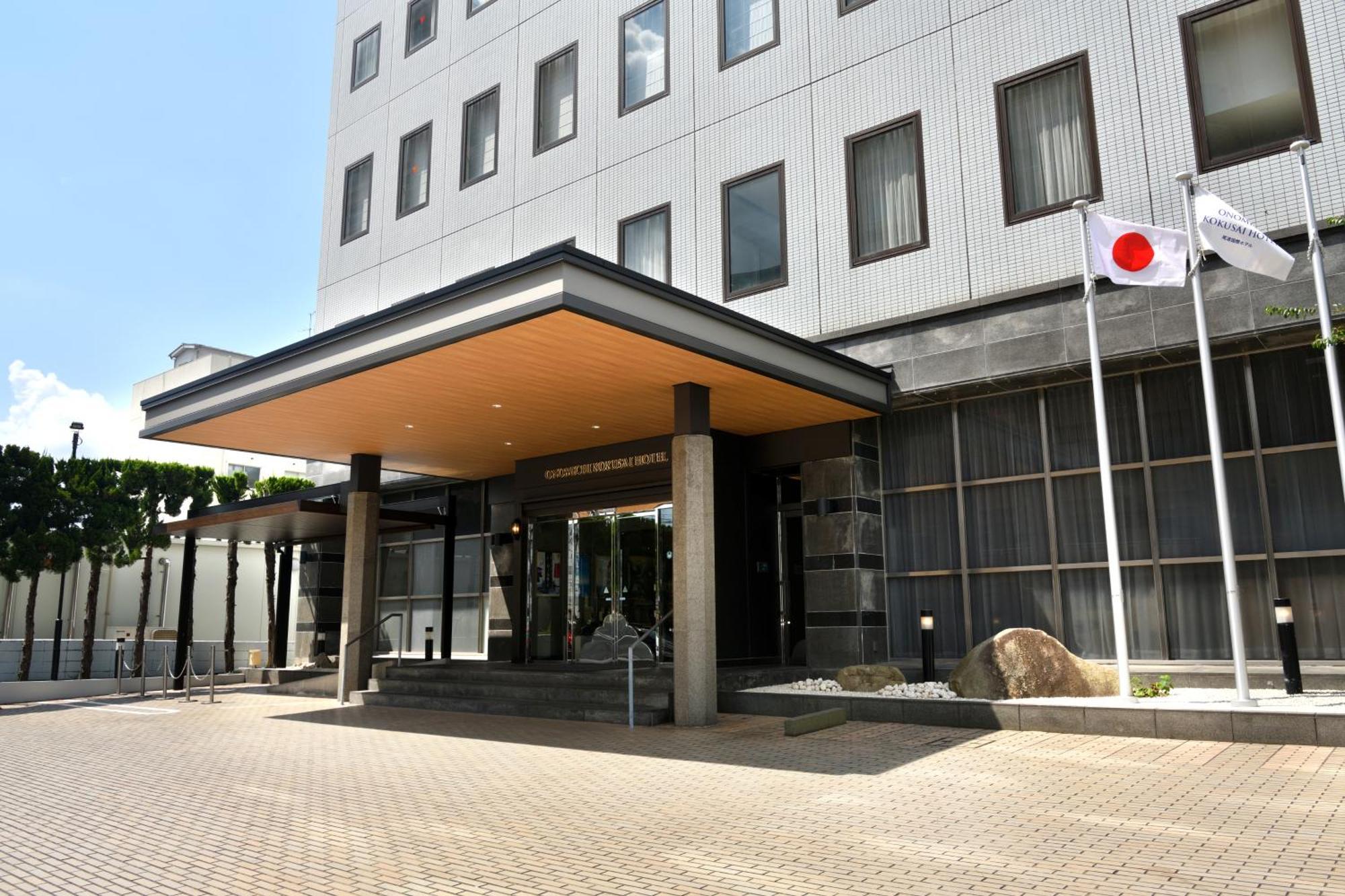 Onomichi Kokusai Hotel Bagian luar foto